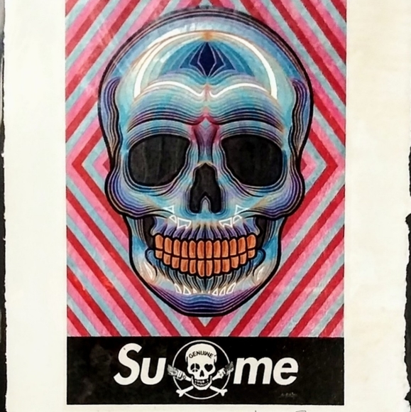 Su-me Skull Ltd. Edition Print By Fairchild Paris